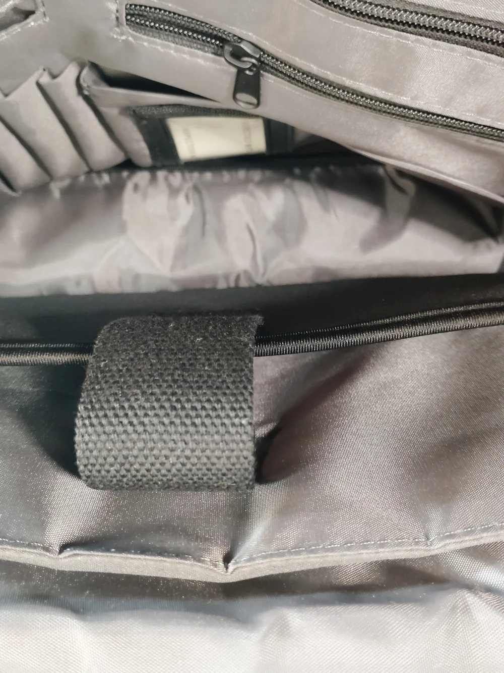 Dell Gray and Black Laptop Messenger Bag